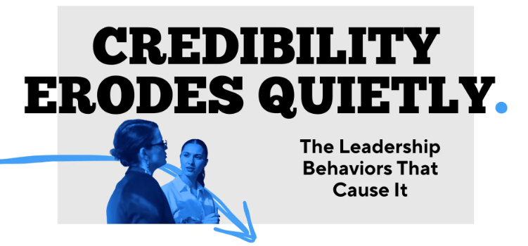 FocalPoint_Aus's tweet photo. Credibility weakens through subtle leadership behaviours.

Inconsistent decisions. Overpromising. Avoiding difficult conversations. Changing direction without
explanation.

Credibility is not protected by authority.

https://t.co/Qu4GtPYiy8 https://t.co/QjT4XceoeP