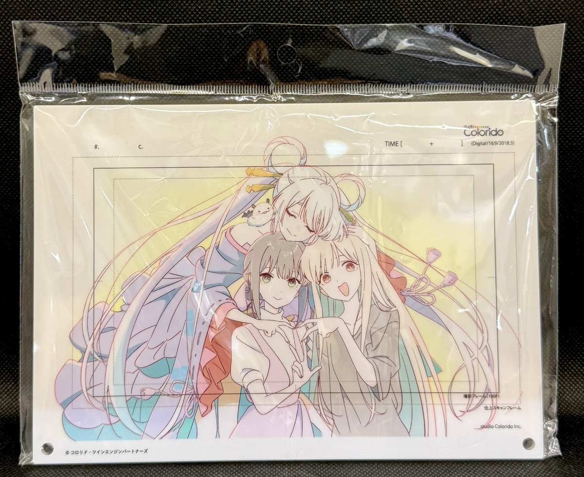 超かぐや姫！　ラフ原画　アクリルパネル　かぐや　酒寄彩葉　月見ヤチヨ 超かぐや姫 ラフ原画アクリルパネル かぐや 酒寄彩葉 月見ヤチヨ 新品