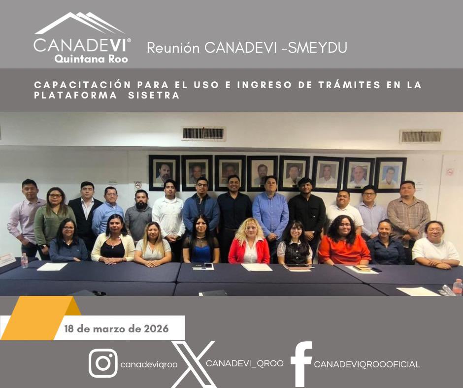 CANADEVI Quintana Roo Oficial tweet media