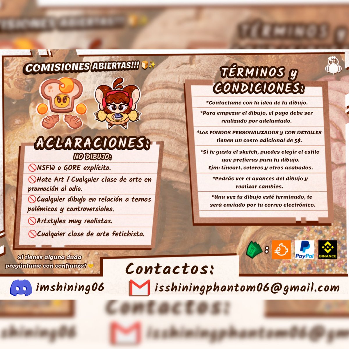 Shining Phantom! (COMIS ABIERTAS! 9/10)✨ tweet media