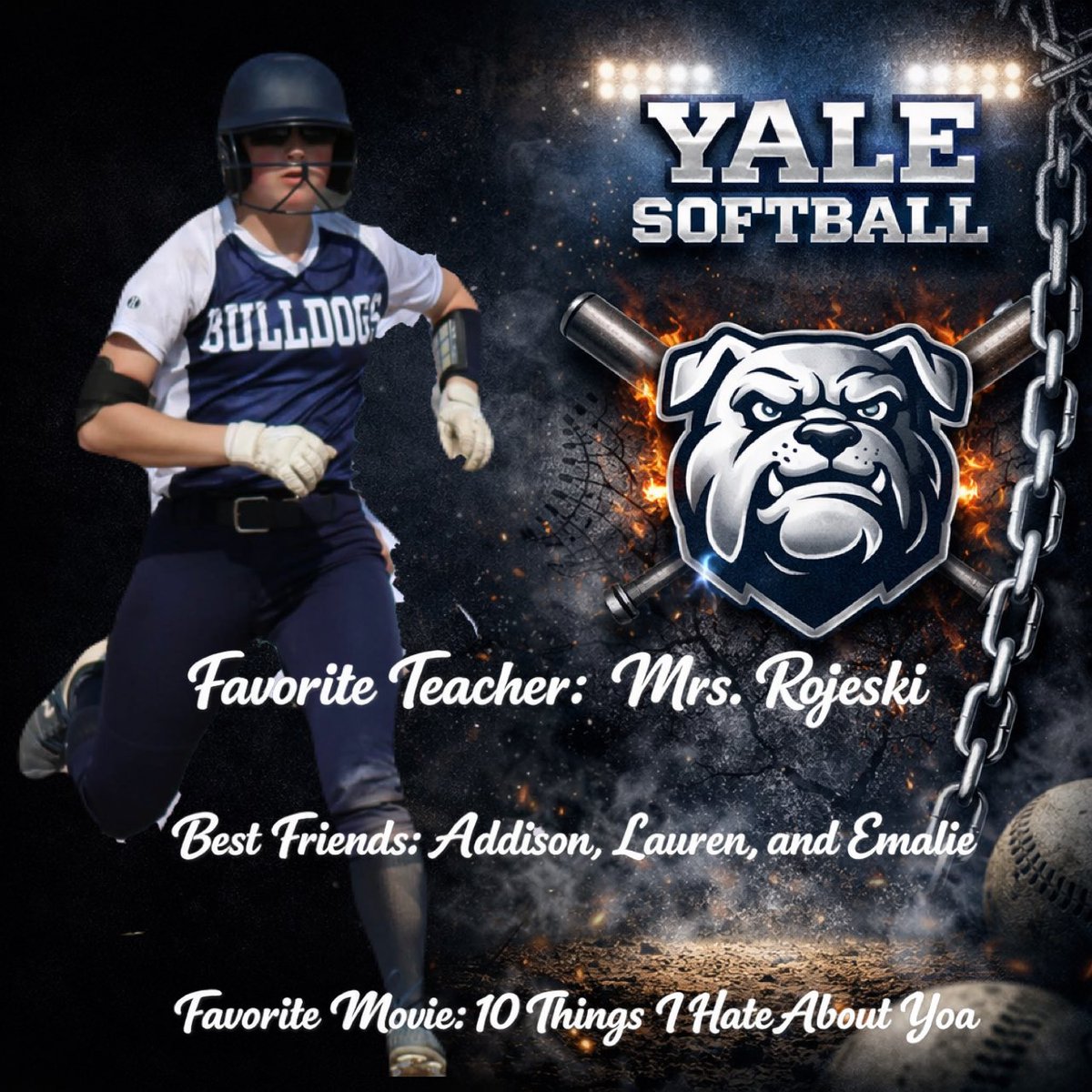 Yale Bulldog Softball tweet media