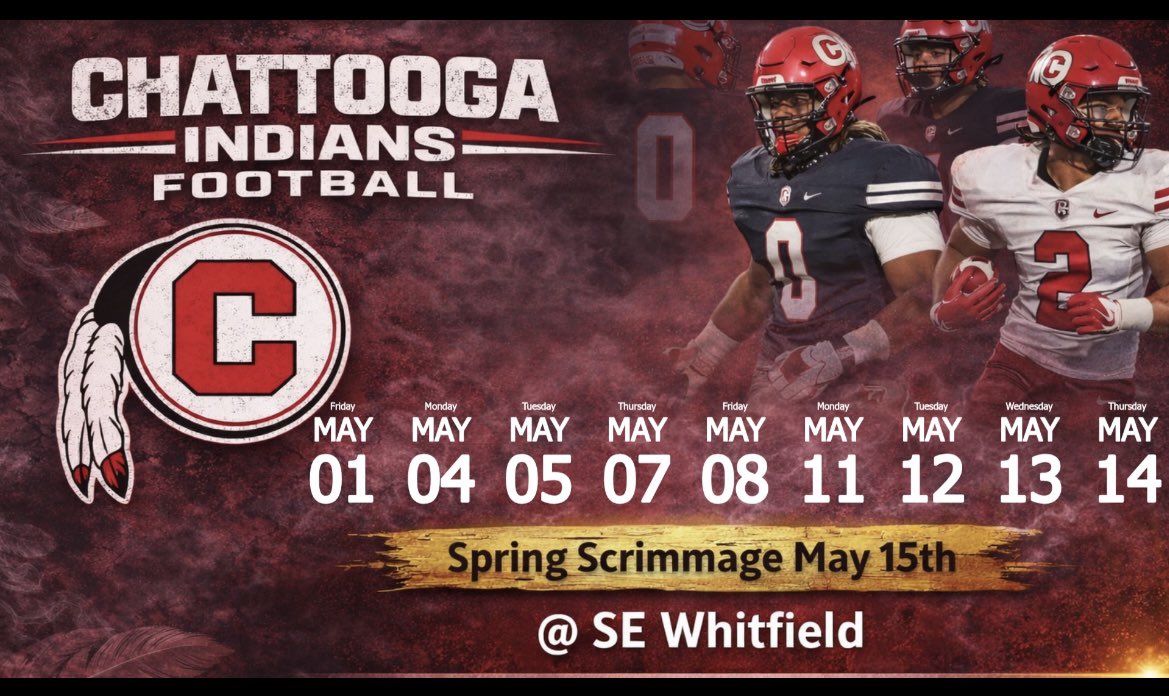 Chattooga Indians Football tweet media