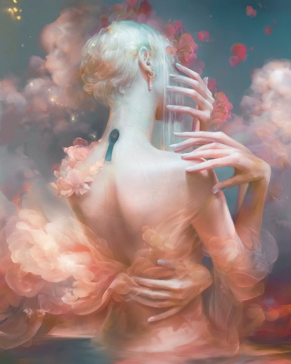 She locked her heart and emotions away, 
hid the key where it can't be found.