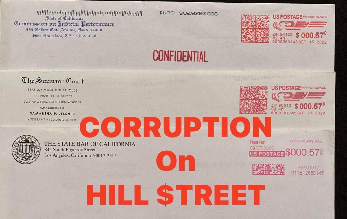 MAXXJEROME's tweet photo. @StateBarCA
FEDERAL INVESTIGATION REQUEST:
I warned you, @FBILosAngeles , @TheJusticeDept, that #DennisBlock was corrupt, time to pull those fraudulent evictions.
Maxx
MaxxLaw2@Gmail.Com
Cc: @FBI @CivilRights @AGRobBonta @AttorneyCrump @NathanHochmanDA @AP @NAACP @USCGouldLaw https://t.co/sh5bnZfBbP