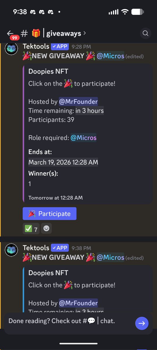 .<a href="/MicrosNft/">Micros</a> <a href="/NftswithDiz/">Diz 💨</a> 
Constantly churning out winners... Pop'n giveaways left and right, if you've been under a rock, it's time you crawled out and got some of this great art and even more opportunity to shine in a community that lifts ppl up #IYKYK