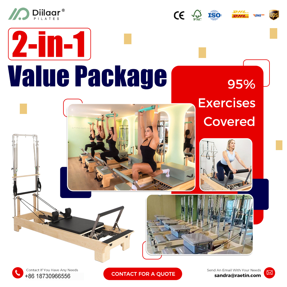 SimsTengan's tweet image. The Raetin Maple Pilates Reformer With half tower is the right choice for you:
Saves more space than a full-elevation frame while offering the same powerful functionality.
WhatsApp: +86 18730966556
Web: raetin.com
#PilatesEquipment #StudioEssentials