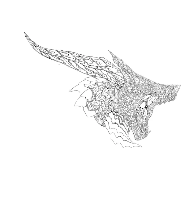 おはようございます今日も頑張って描いていきますよ。