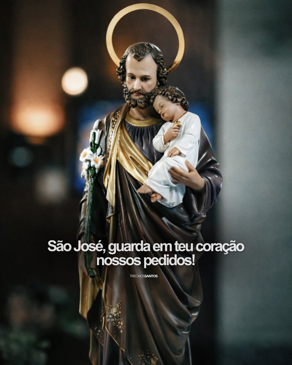 São José, daí saúde aos meus familiares! 
São José, daí saúde aos doentes acamados em casa! 
São José, daí saúde aos doentes nos hospitais!
São José, Olhai pelos desempregados e trabalhadores! 
São José, guarda em teu coração nossos pedidos! 🙏🏼

📸: <a href="/padroeira/">Santuário Nacional de Aparecida</a>