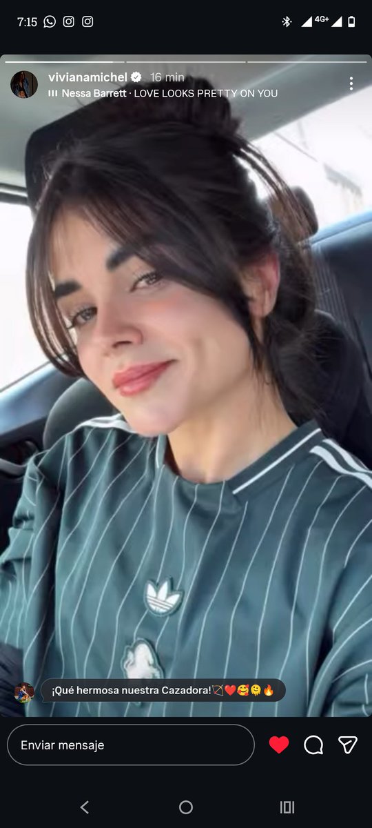Post para apreciar a esta bella mujer 🥰
Team Viviana, team cazadora
