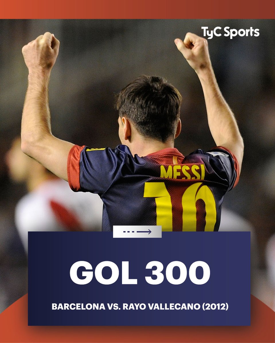 🔥⚽ EL CAMINO AL GOL 900 DE MESSI

Ante Nashville, el capitán de la Selección y el Inter Miami alcanzó un nuevo número redondo de goles en su carrera.   

100 🆚 Dinamo de Kiev - 2009
200 🆚 Real Madrid - 2011 
300 🆚 Rayo Vallecano - 2012