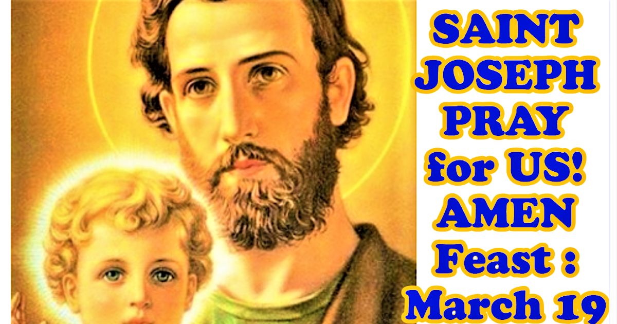 catholicnews1's tweet photo. Happy St. Joseph's Solemnity - the Church Celebrates Jesus' Foster Father - Patron Saint of Families, Engineers, Unborn, Universal Church, Workers - Major Feast Day March 19
https://t.co/9ogfHAgVJe https://t.co/VK4wjJBTzS