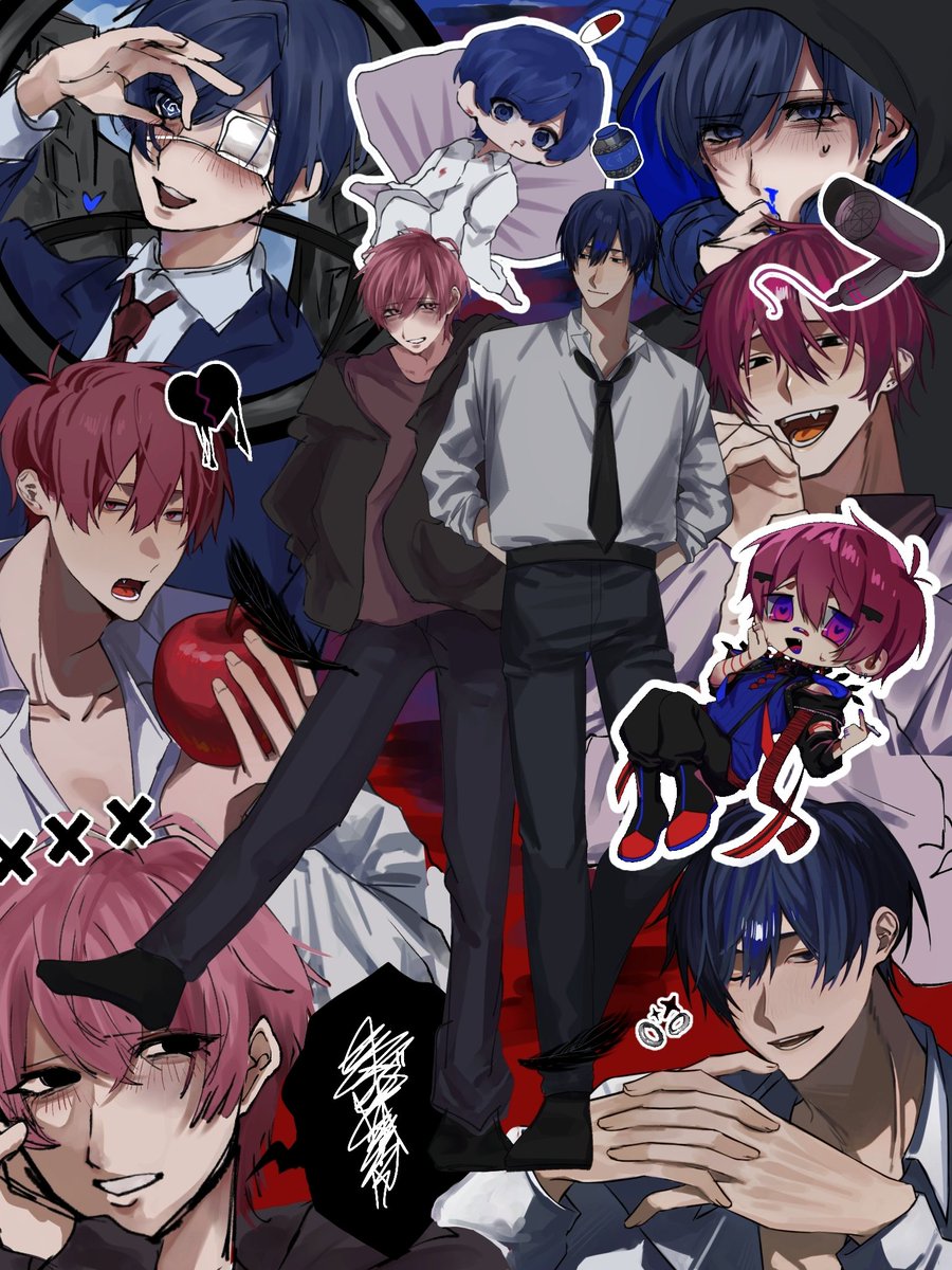 motito_54's tweet photo. 【合作】
メンヘラ曲歌ってみた詰🔪

さあ、何処までだって行こうか＿＿＿

#いれいすあーと
#聞いてよないこくん
#いふ民の乾杯挨拶 https://t.co/Qujo7n0jBi