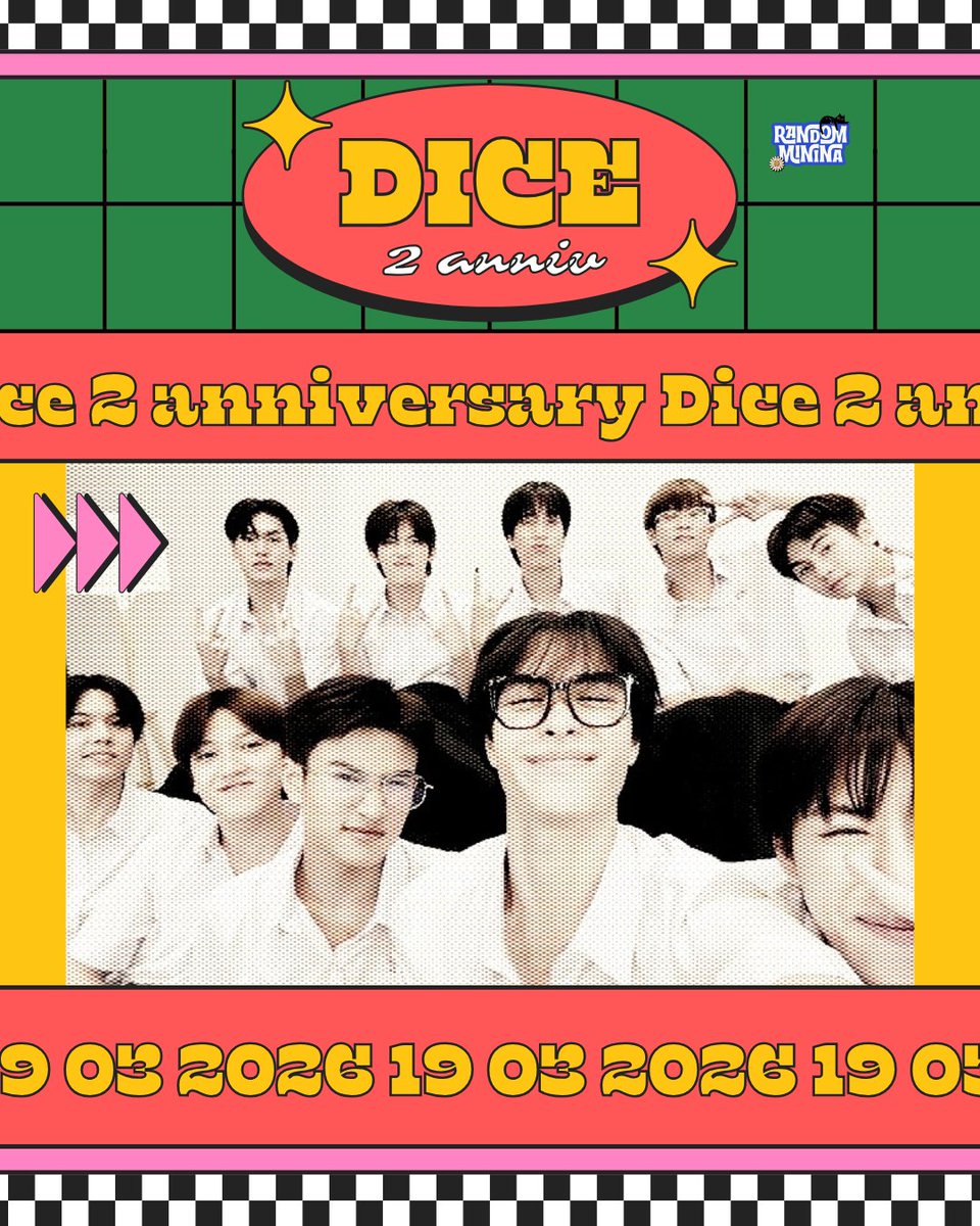 RANDOMMININA's tweet photo. Happy 2ndanniv kiddo!! @DICE_SONRAY 

HAPPY DICE 2 YEARS

#น้องไดซ์2ขวบแล้ว
#DICE_SONRAY https://t.co/gvPWVy1isJ