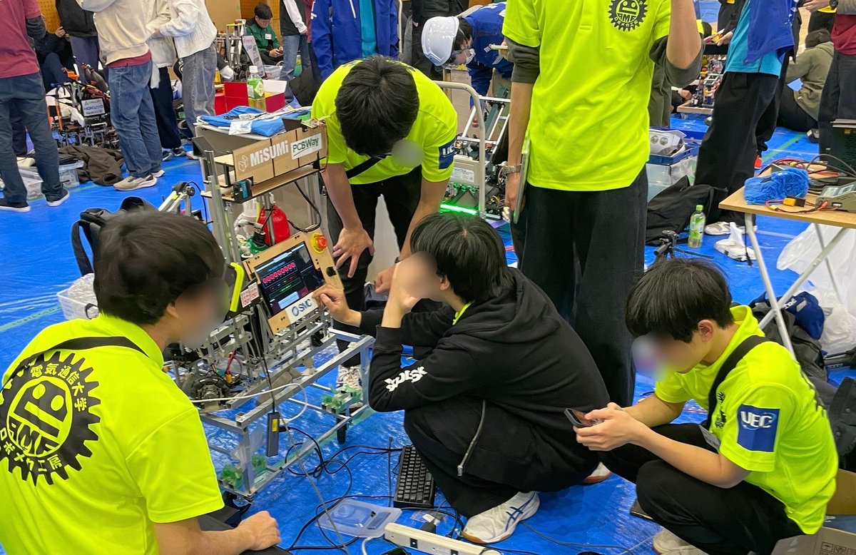 電通大ロボメカ工房NHK学生ロボコン部隊 tweet media