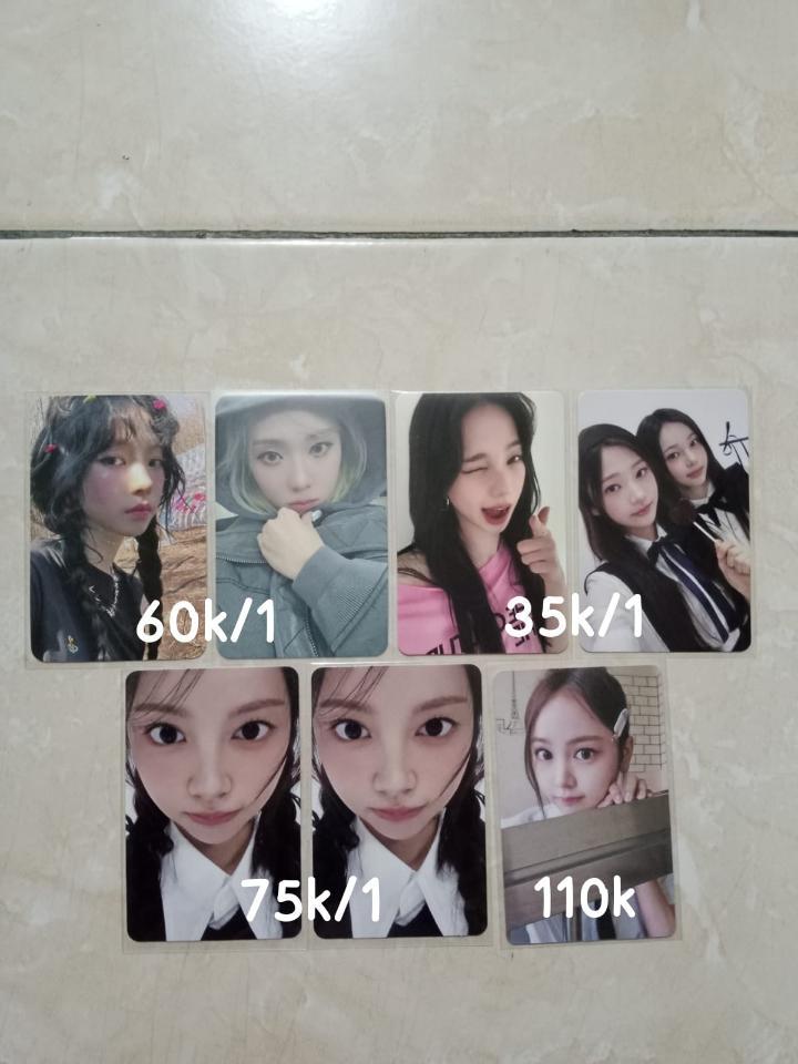 ୨୧ wts – want to sell ୨୧
˖ 𖧧 ָ࣪  exc admin 1.250 + 19%
˖ 𖧧 ָ࣪  keep event with dp 
˖ 𖧧 ָ࣪  not for sensitive buyers 
˖ 𖧧 ָ࣪  jateng, ina 
t. carmen b5 qq style zoom fourhearts club ian stella karina b3 qq rich man winter pob armageddon h2h aespa hearts2hearts photocard