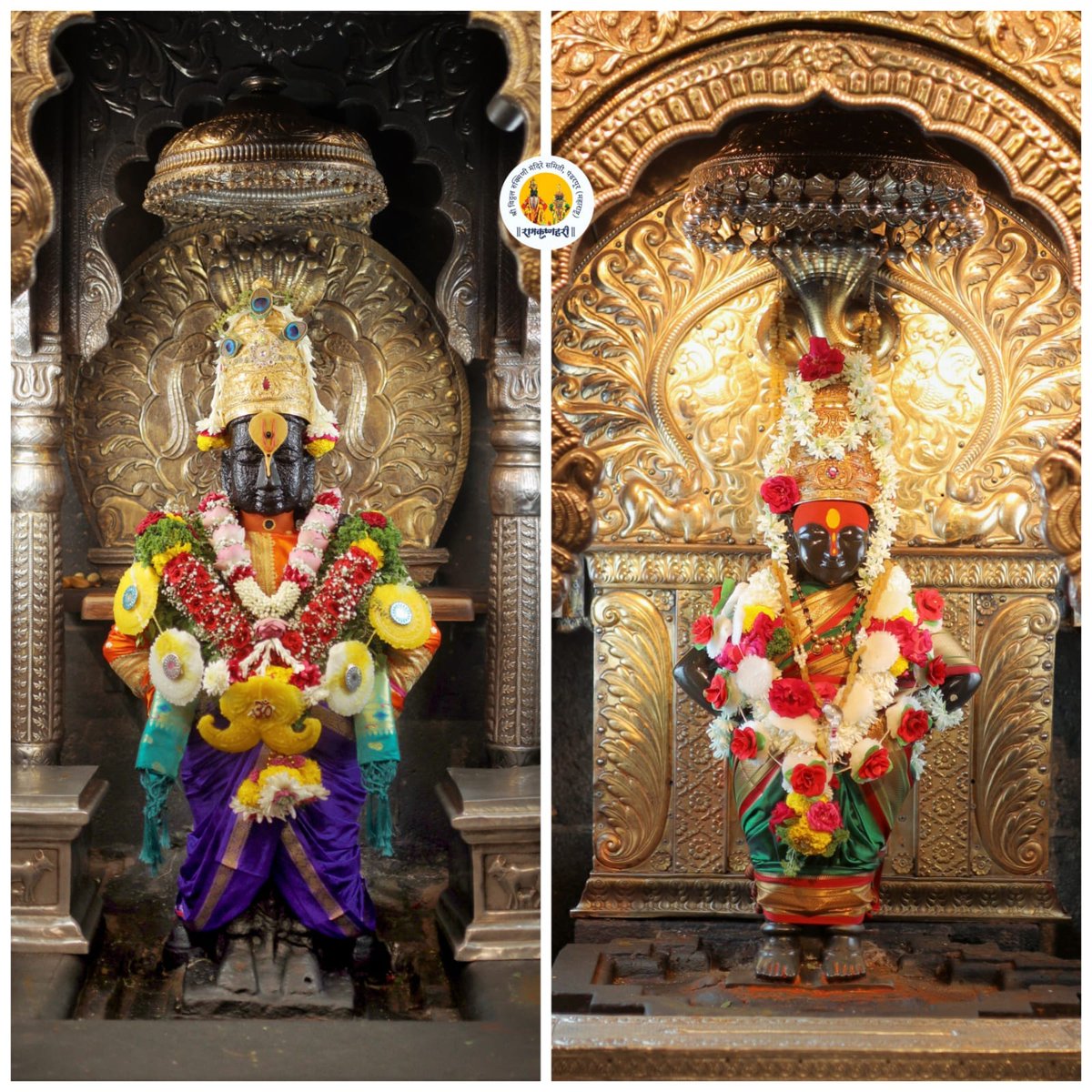 Vitthal Rukmini Darshan tweet media