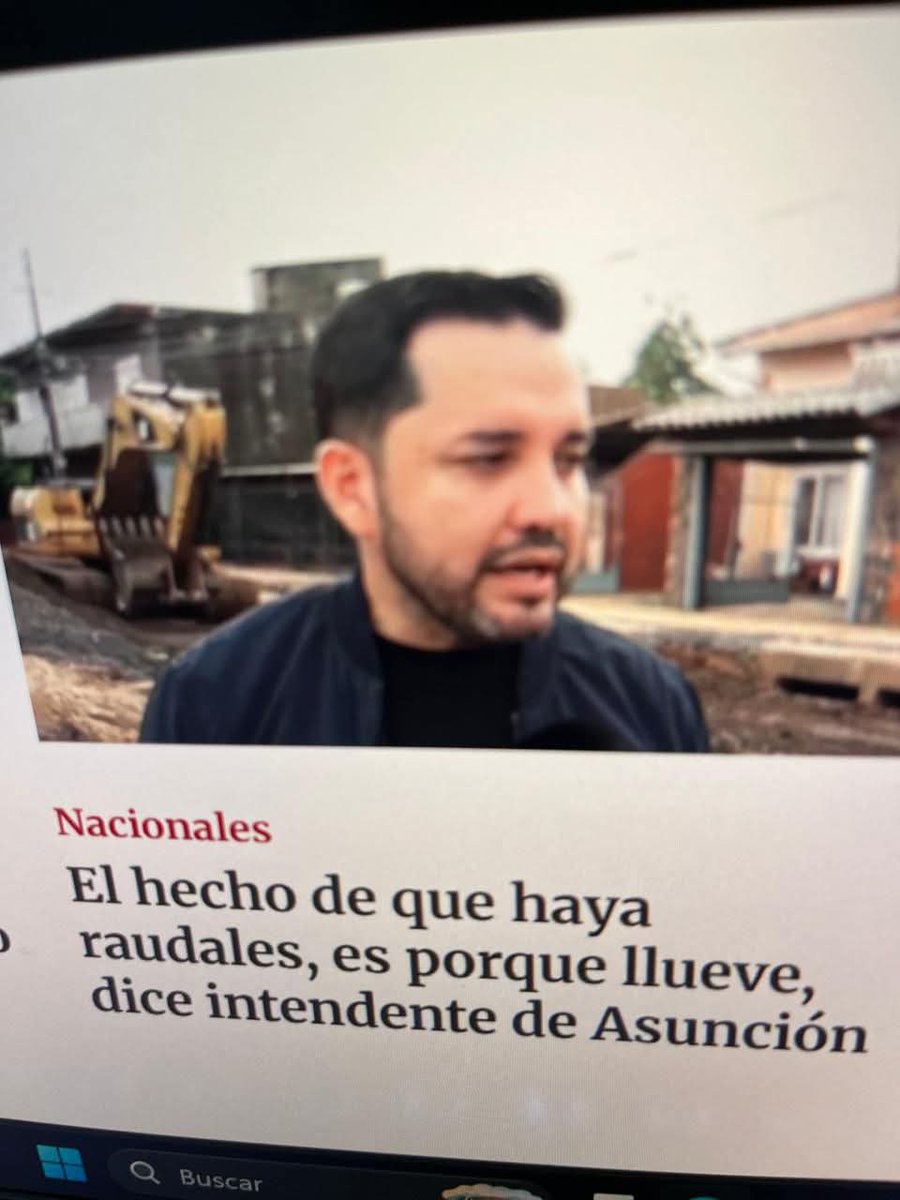 Filósofo nos salió este. Pensé que la sequía generaba raudales 🤡