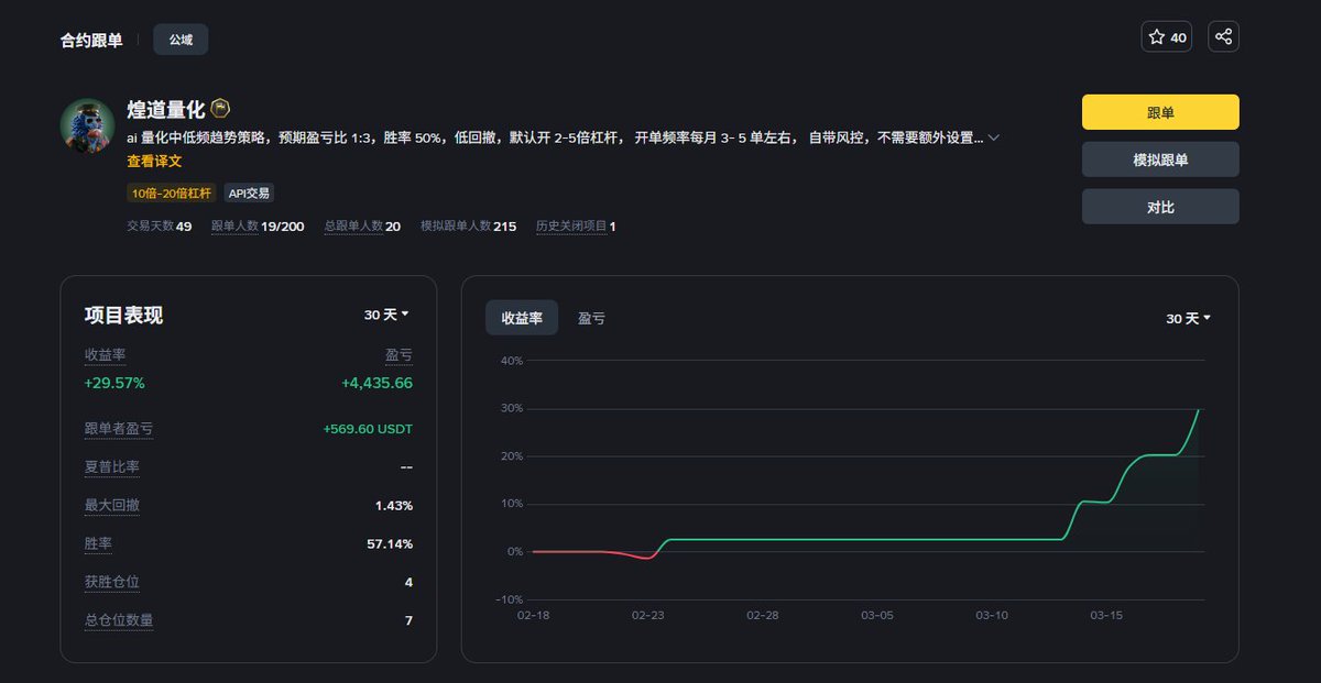 煌道 | 交易之道 tweet media