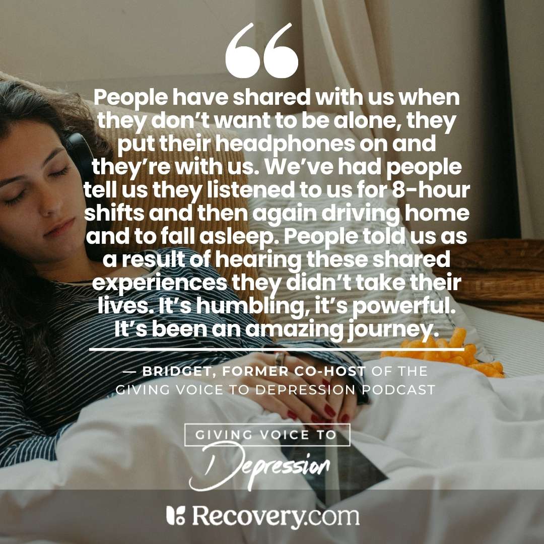 Giving Voice to Depression 🎙 Podcast tweet media