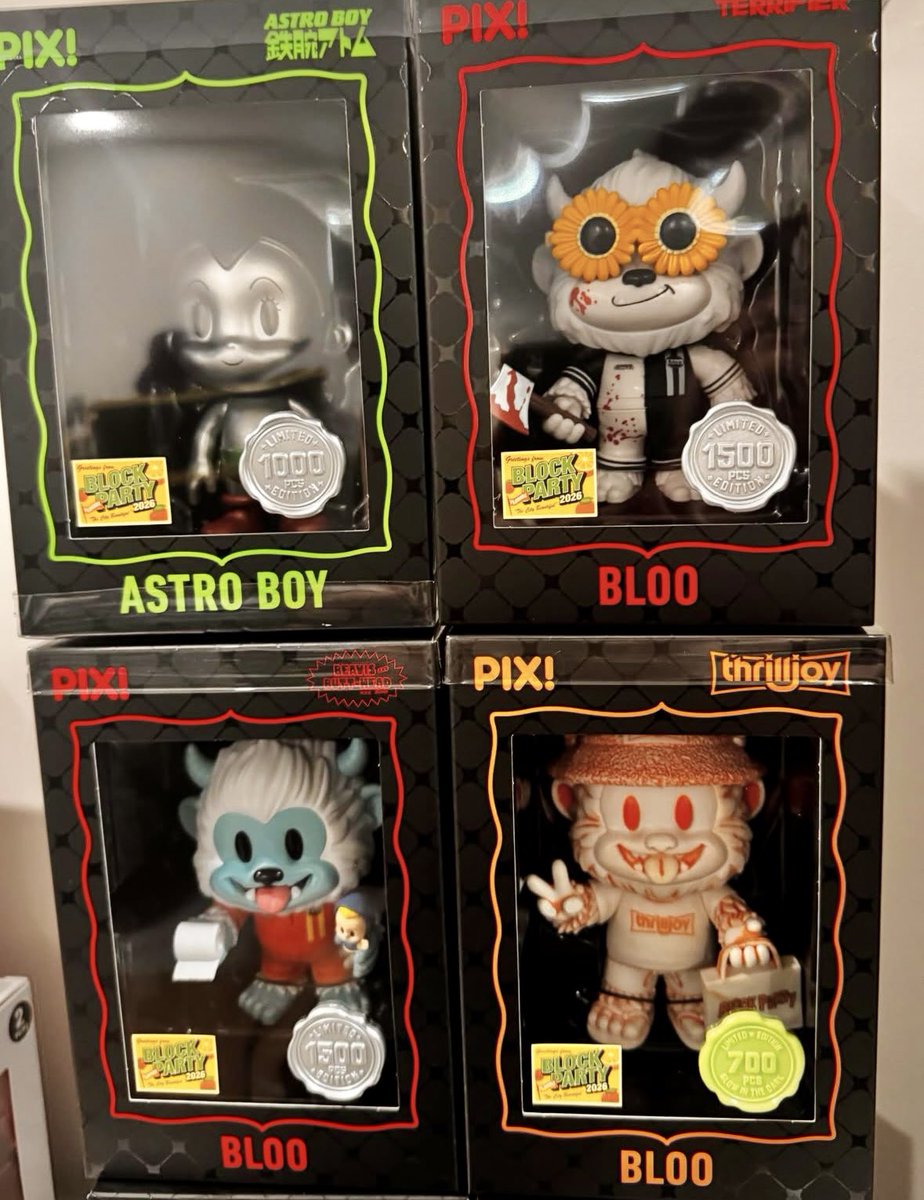 First peek! Thrilljoy fans, check some of the things you can get