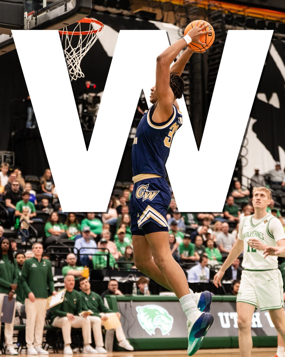 GW Men's Basketball tweet media