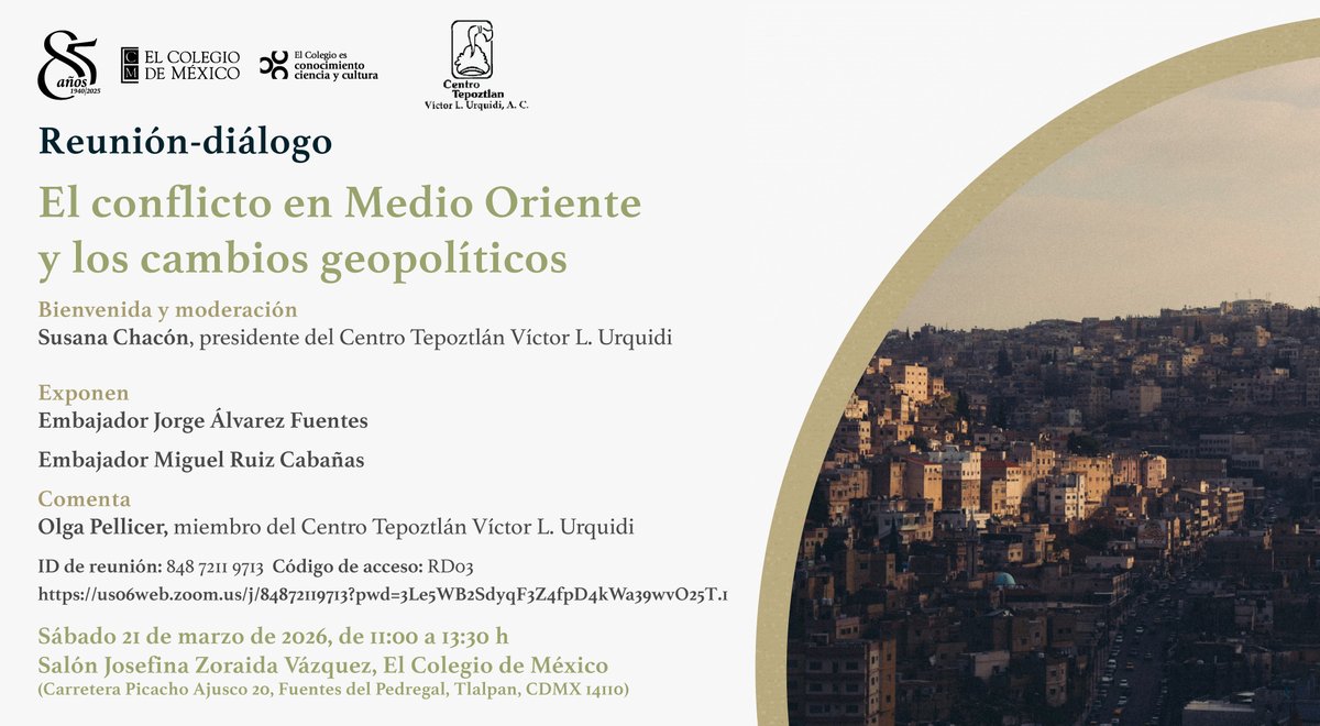 El Colegio de México tweet media