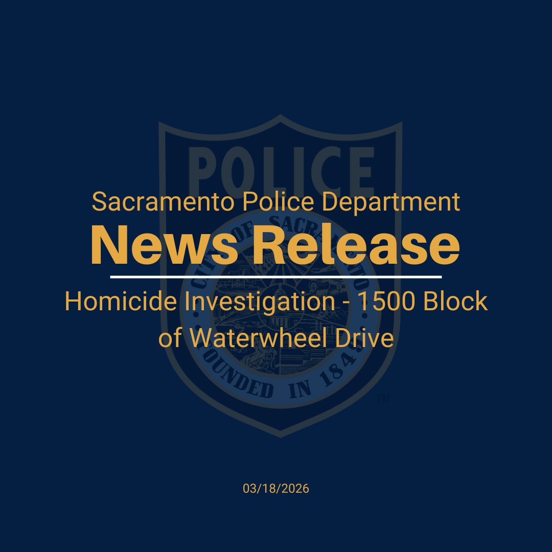 Sacramento Police Department tweet media