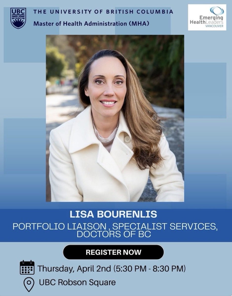 LBournelis's tweet photo. Excited to share I will be speaking at the Emerging Health Leaders speed mentoring event on 2nd April.  To register: https://t.co/9EpvmC9uUr https://t.co/SCk7CtOk9a