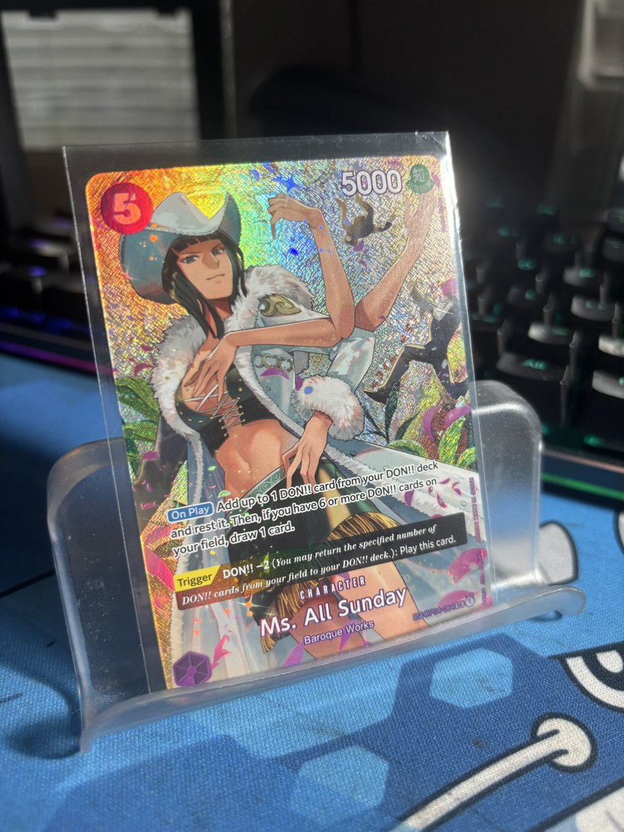 🧇 “How does she not have a Manga” Waffle 🧇 

$10/spot 🔥
36 spots available 😊
1 Winner - Last Trainer Standing 🙌 Will be taking home a NM Ms. All Sunday SP🔥

*** no cap 🧢 on spots - international welcome - ship up to $20 included 😁

Good Luck 🍀