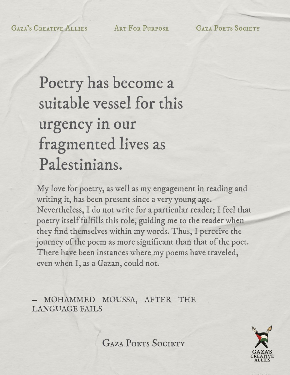 Gaza's Creative Allies tweet media