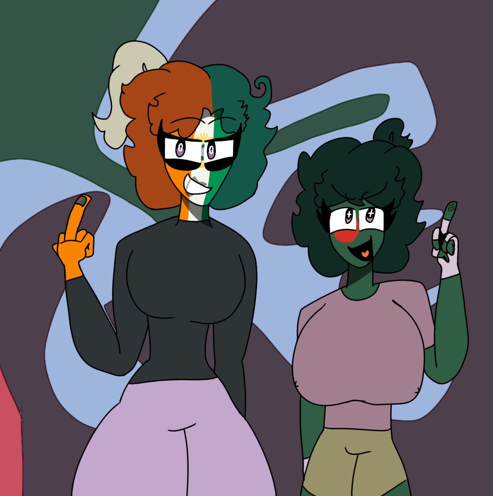 Gadixame's tweet photo. IvorBangla 
:D
alfin se me dió la gana de dibujar y dibujarlos, skjsksjsksjdiajxkajxisxjna

#Countryhumans

#CountryhumansAfrica
#CountryhumansAsia

#CountryhumansBangladesh
#CountryhumansIvoryCoast https://t.co/unqYwHzRsh
