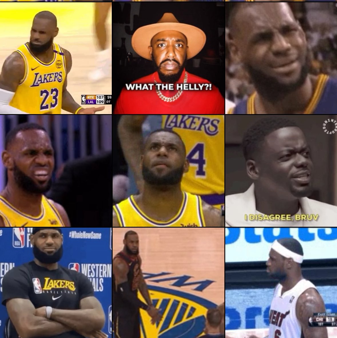 LEBRON JAMES IS NOT REAL!!!!!!