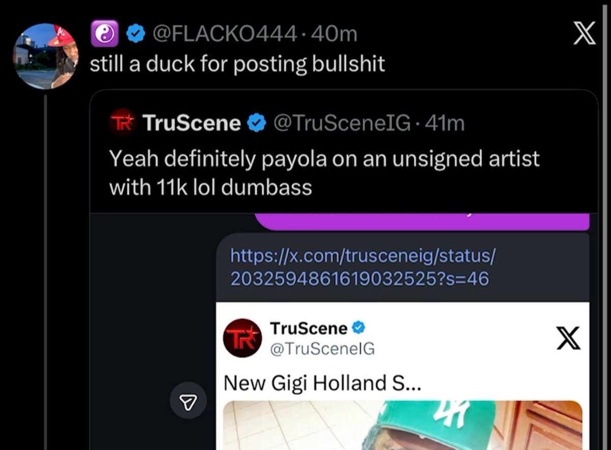 TruSceneIG's tweet image. Bro got to deleting shi real quick lol , you embarrassed yourself on the TL like an oddball bro