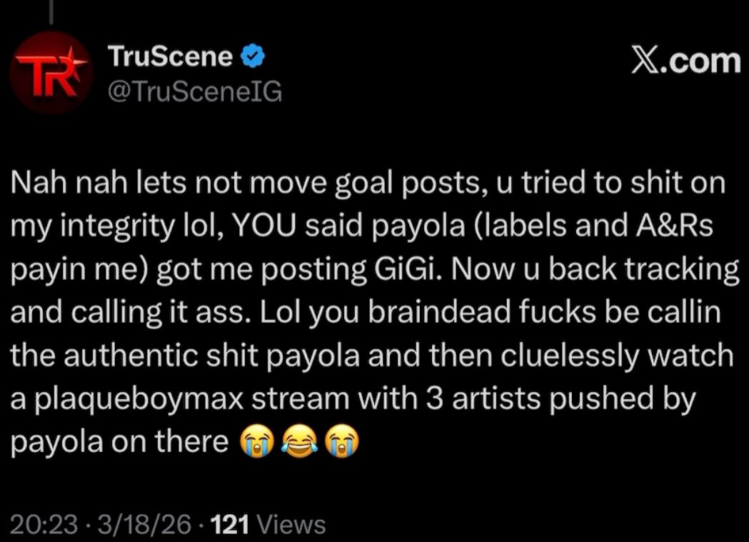 TruSceneIG's tweet image. Bro got to deleting shi real quick lol , you embarrassed yourself on the TL like an oddball bro
