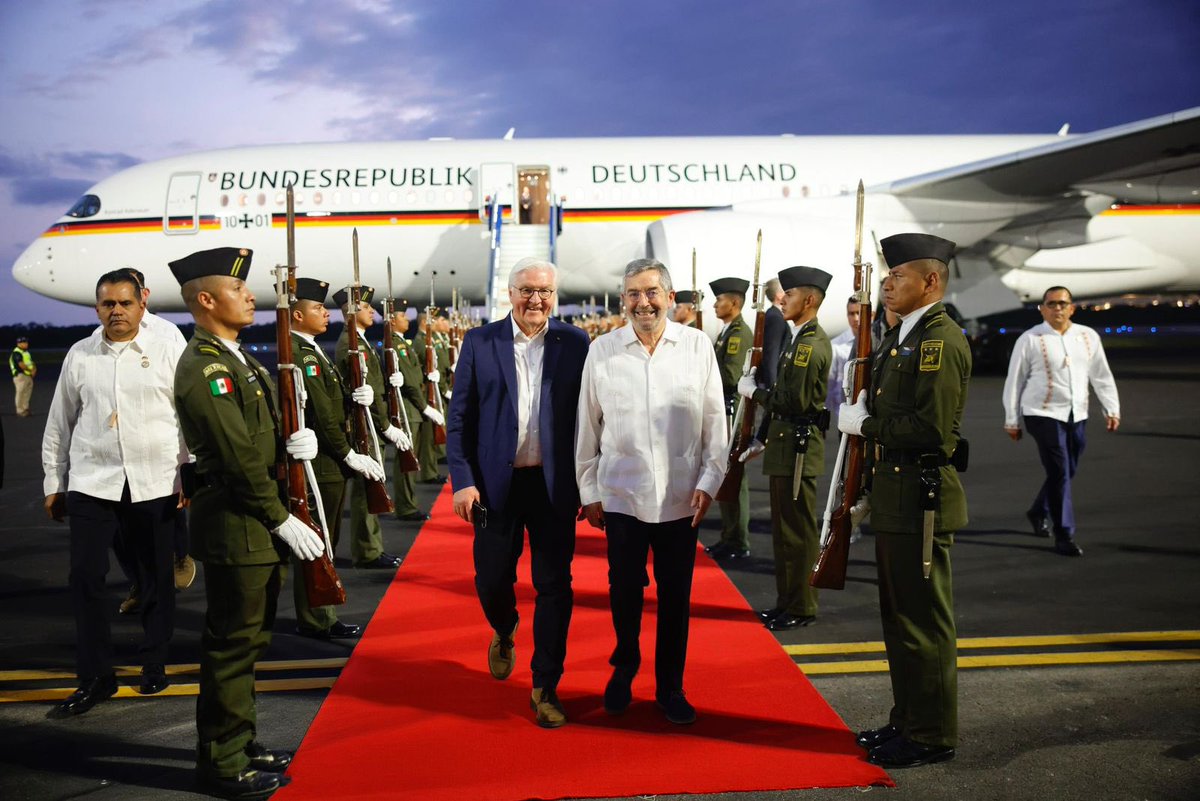Damos la bienvenida a Quintana Roo, el corazón del Caribe Mexicano, al Presidente de la República Federal de Alemania, Frank-Walter Steinmeier, así como al Canciller Juan Ramón de la Fuente.

Su visita fortalece los lazos de cooperación, diálogo y entendimiento entre nuestras