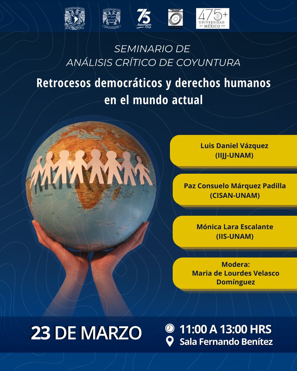 Centro de Estudios Sociológicos | FCPyS | UNAM tweet media