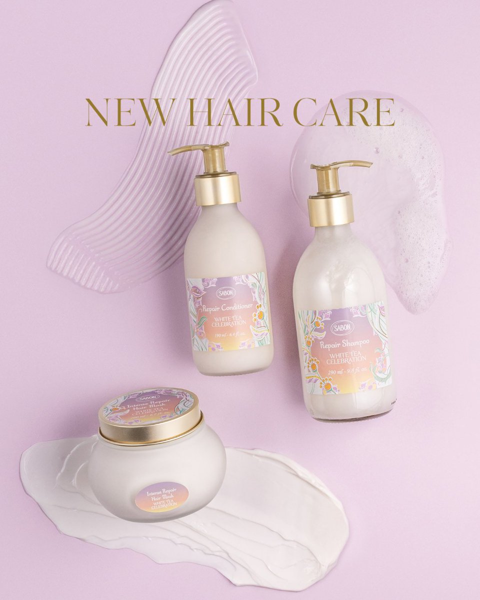 今年の4月で発売から1周年を迎える、SABONの「新ヘアケアライン