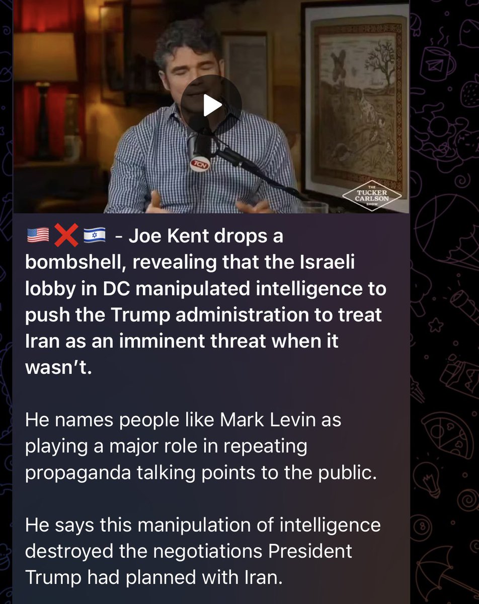 With Benjamin Netanyah dead, the Trump kakistocracy has orchestrated the dramatic resignation of senior intelligence official Joseph Kern <a href="/joekent16jan19/">Joe Kent</a> (misnamed as Joe Kent in some reports) as a calculated ploy to insert him into “anti-war” but staunchly pro-establishment