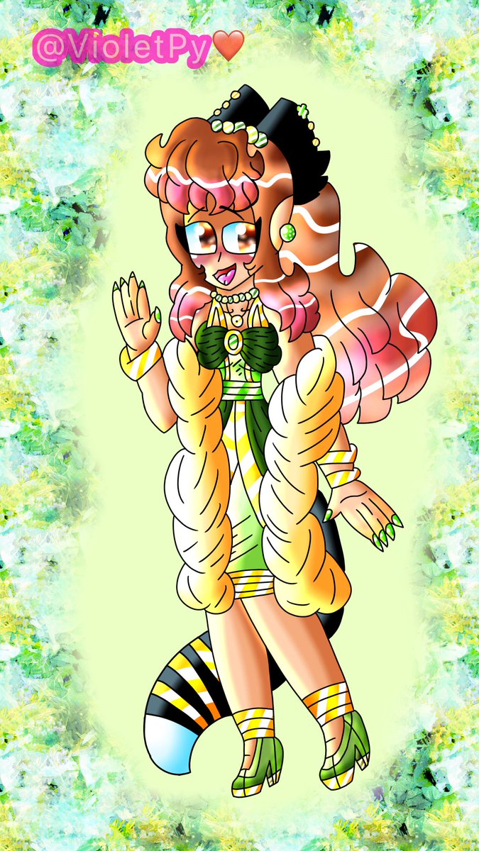 Maria4762359883's tweet photo. A drawing i made for St patrick’s day yesterday✨✨✨ #Fanart #Theme #OC #Saintpatricks #SaintPatricksTheme https://t.co/C2ANqjSRLR