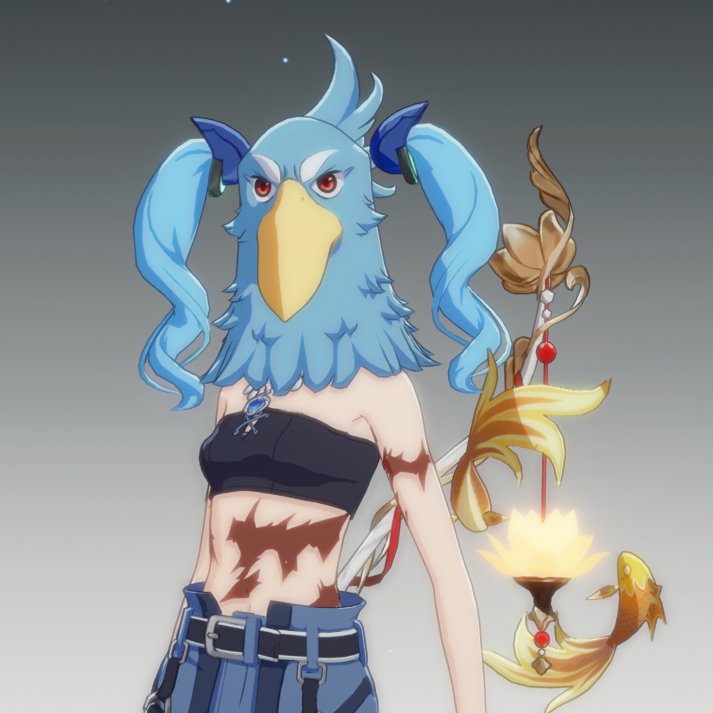 シャルフロ頭に唯一付けられるもの
ツインテール🐔