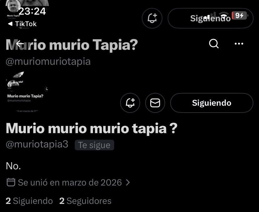 Murio Tapia? tweet media
