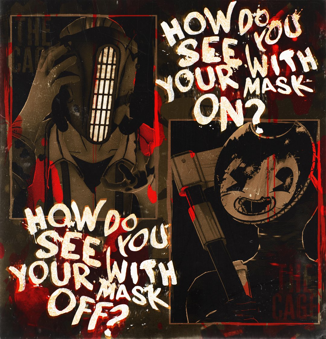 ဗ | Literally Bendy IRL | tweet media