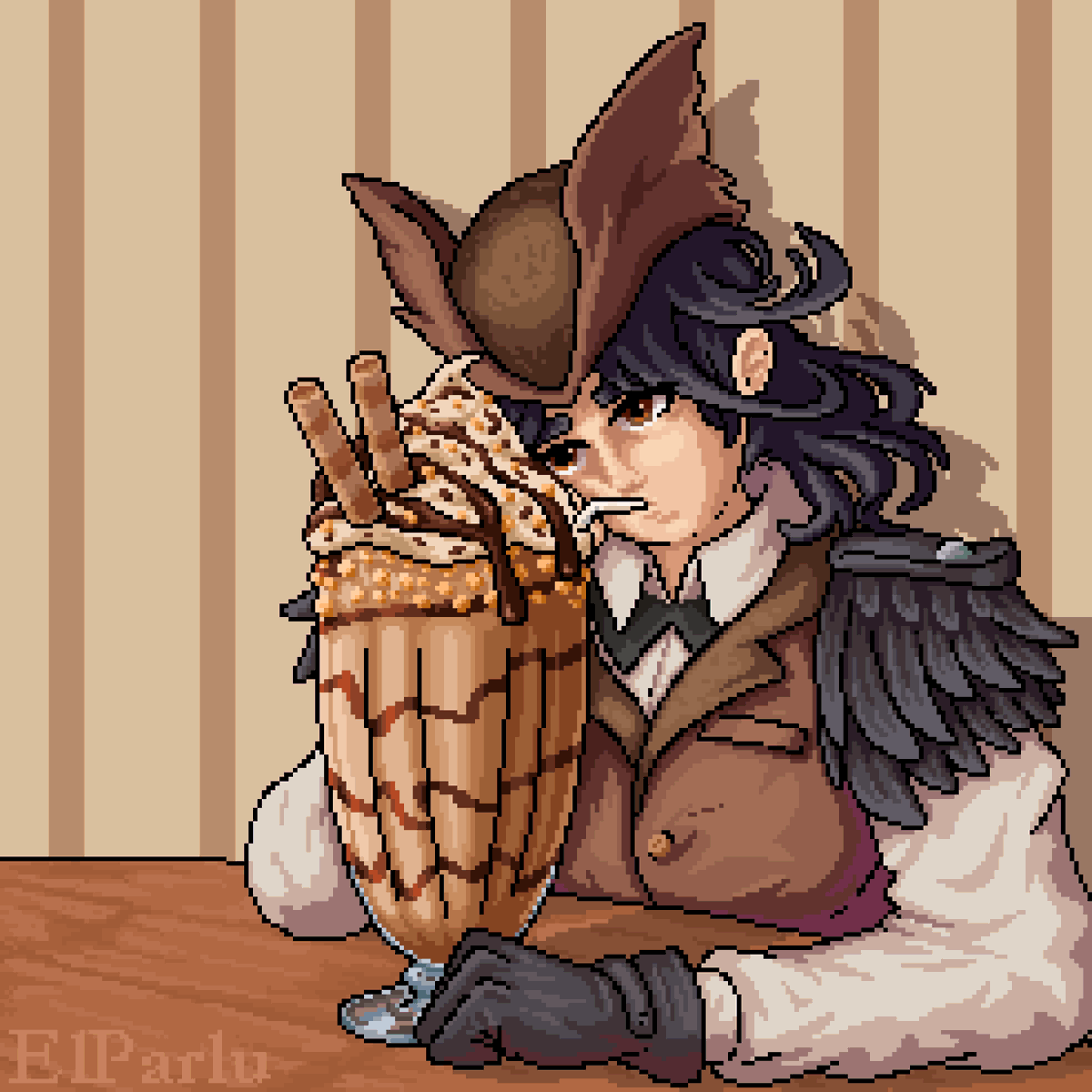 ElParlu's tweet photo. IgelStrange's OC

Commission (5/5) for IgelStrange on IG

#OCart #pixelart #commissionwork #CommissionedArt #VGencode https://t.co/NMkDiklmdp