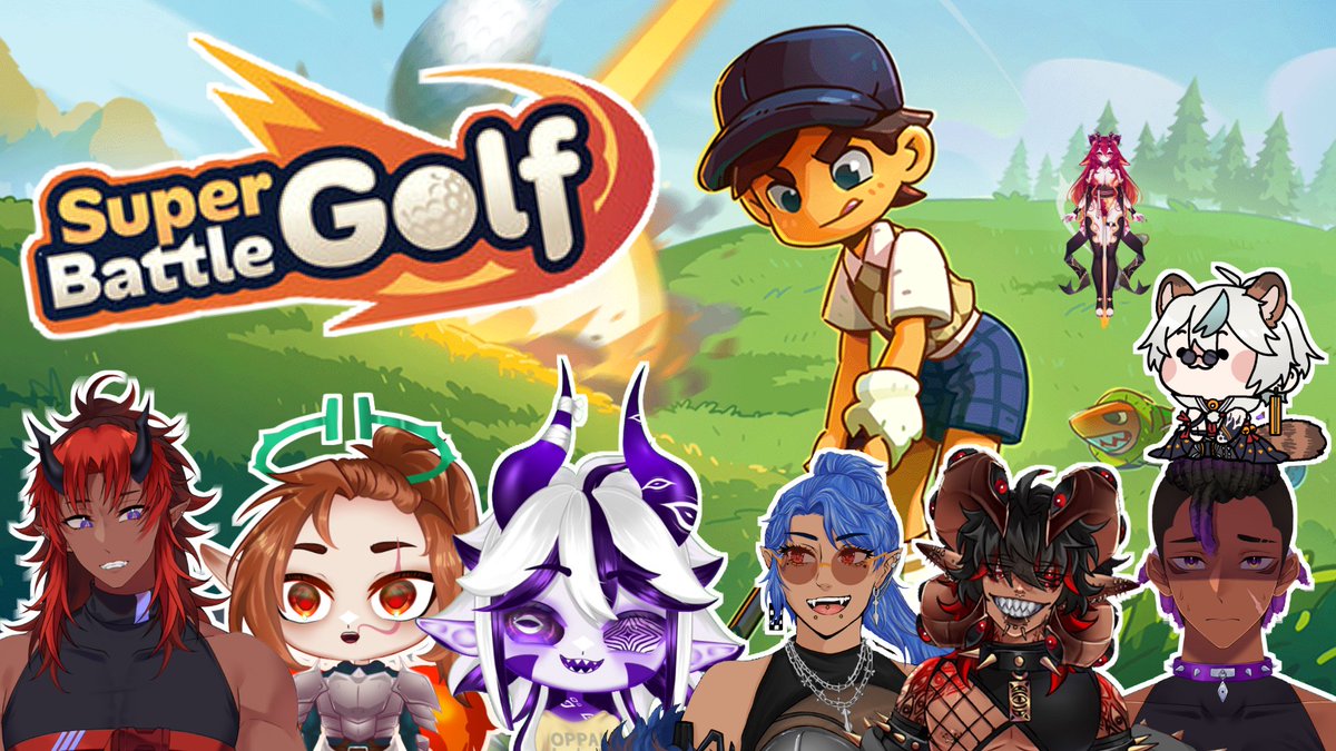 VeonVgroup's tweet photo. Collab stream THIS Sunday (3/22) at 5pm PST

Playing Super Battle Golf for the first time!

Will we still be friends after this? I doubt it!!! https://t.co/U1lpemj36H