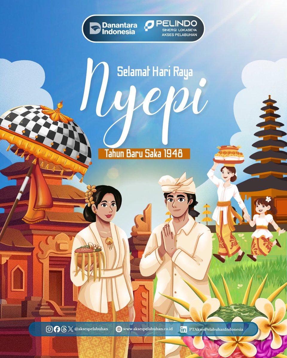 Halo #Portizen

Selamat Hari Raya Nyepi Tahun Baru Saka 1948

Momentum ini menjadi pengingat akan pentingnya menjaga harmoni, ketenangan, serta kebijaksanaan dalam setiap langkah kehidupan.

Semoga Hari Nyepi membawa kedamaian, ketenangan, dan semangat baru untuk melangkah ke