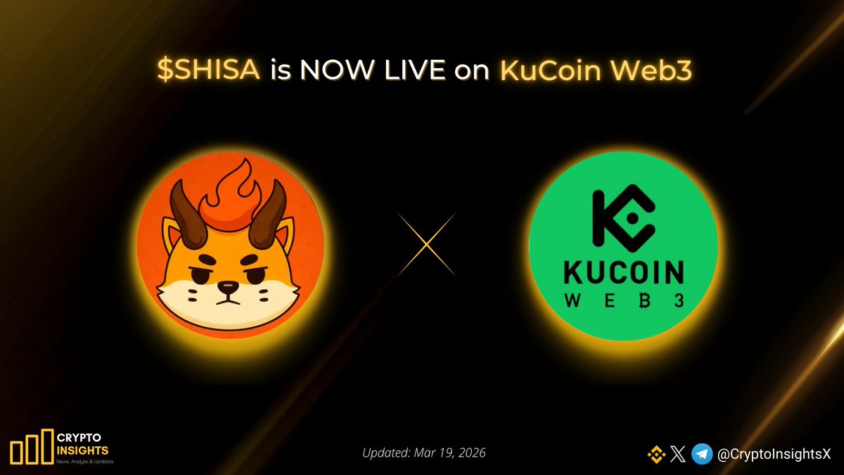 📢 $SHISA is NOW LIVE on <a href="/KuCoin_Web3/">KuCoin Web3 Wallet</a>

<a href="/shisaBNB/">SHISA</a> is quietly stepping back into the race.

While most people are distracted, the team keeps shipping updates day by day.

Feels like something is cooking again. Stay tuned 👀