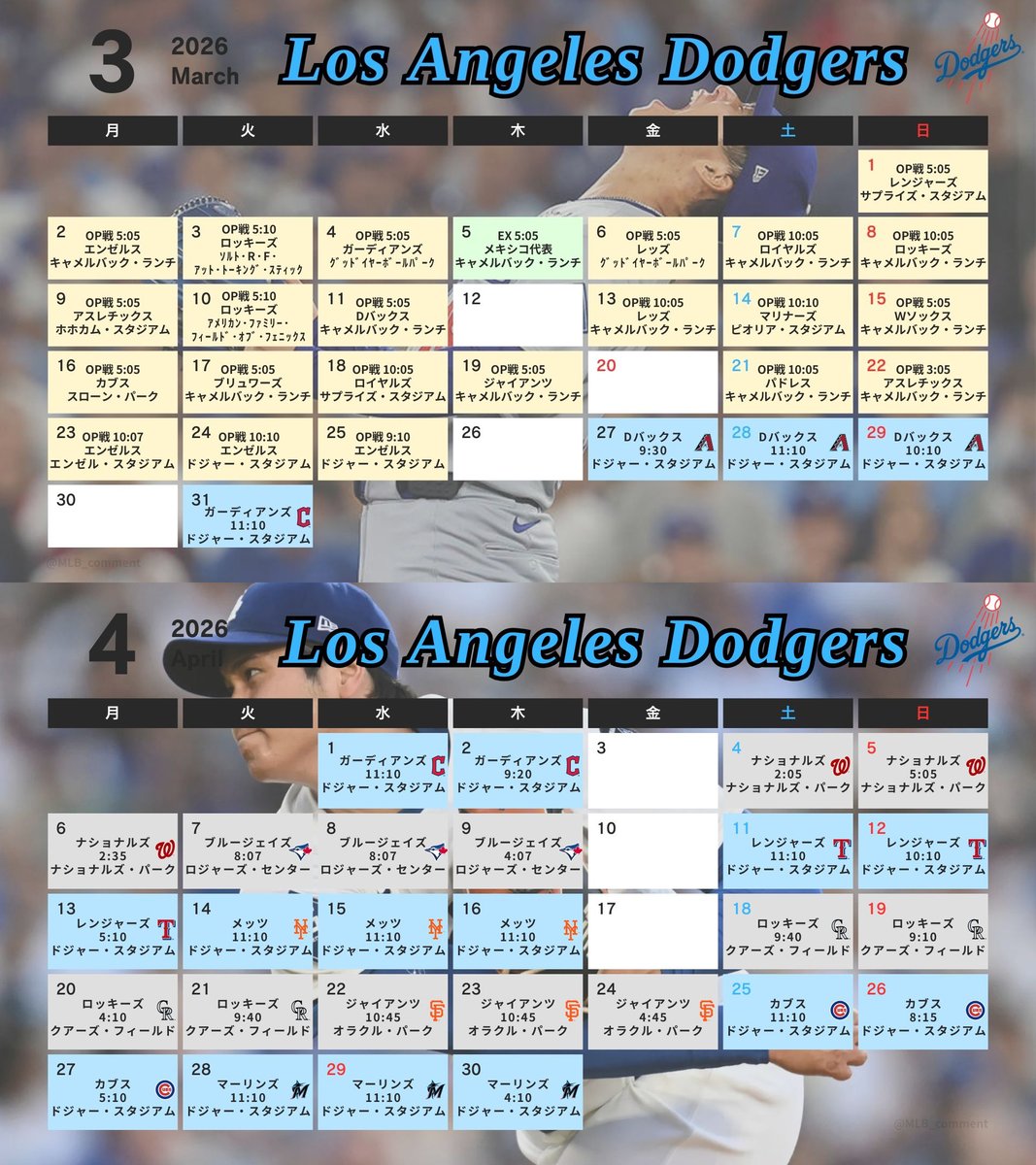 【MLB速報】放送地区【大谷速報】 tweet media