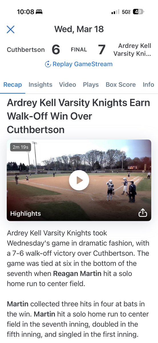 Reagan Martin (2028) tweet media