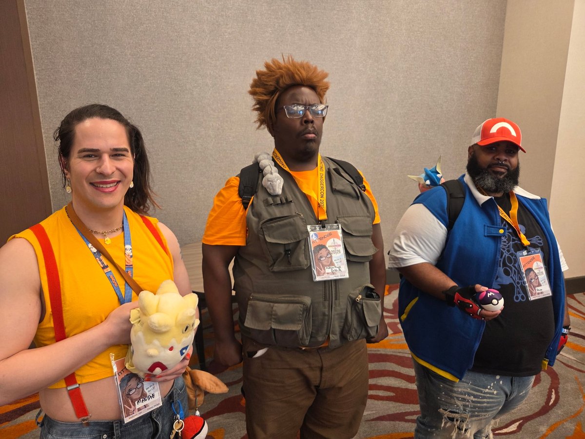 ThickknightG's tweet photo. Went to Dagger Con last weekend in Atlanta and had a great time doing my Ash Cosplay
#pokemon #ashketchumcosplay
#pokemonday2026 #daggercon #atlanta https://t.co/QvGQrEB0c3