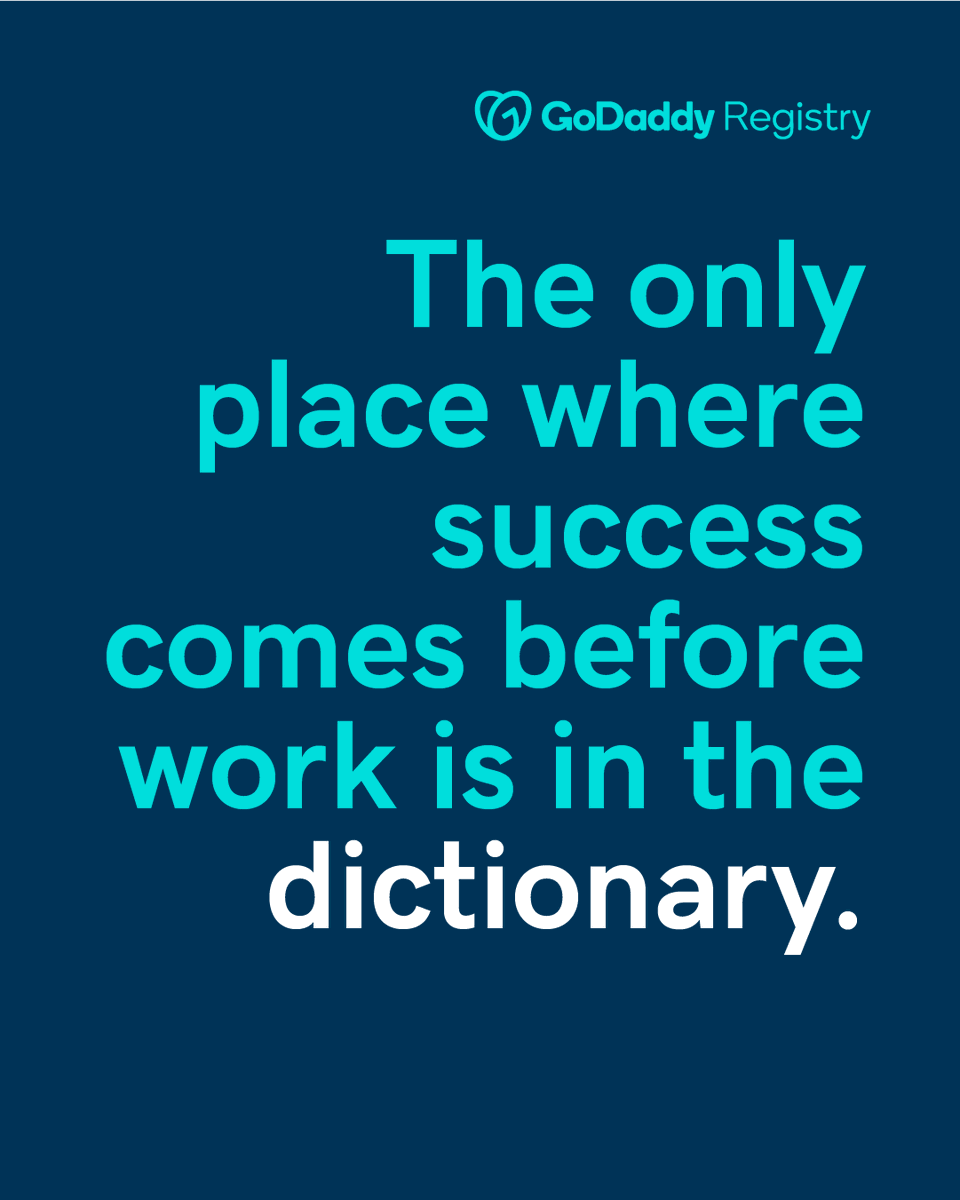 GoDaddy Registry tweet media